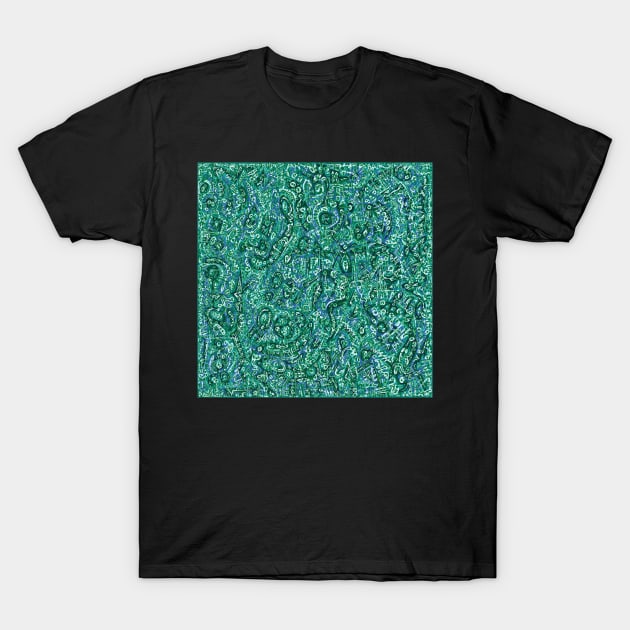 Turquoise T-Shirt by knolios